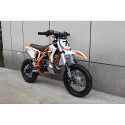 MINI MOTO CROSS 50 MOTORE 2 TEMPI RUOTE 14 12