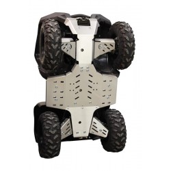 SKID PLATES PROTEZIONE COMPLETA YAMAHA GRIZZLY ALLUMINIO