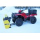 SPAZZANEVE FRESA NEVE PER QUAD ATV RAMMY ATV 120 EC