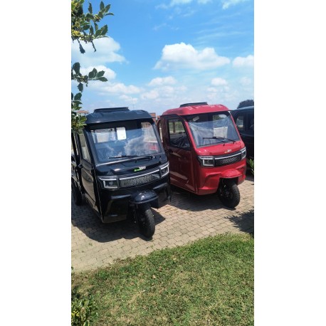 MOTOCARRO ELETTRICO CABINATO RIBALTABILE