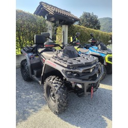 QUAD ANTHER 650 TARGA GIALLA TRATTORE AGRICOLO A 650