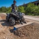 SISTEMA ARATRO A MONTAGGIO ANTERIORE DA LAVORO IN ACCIAIO