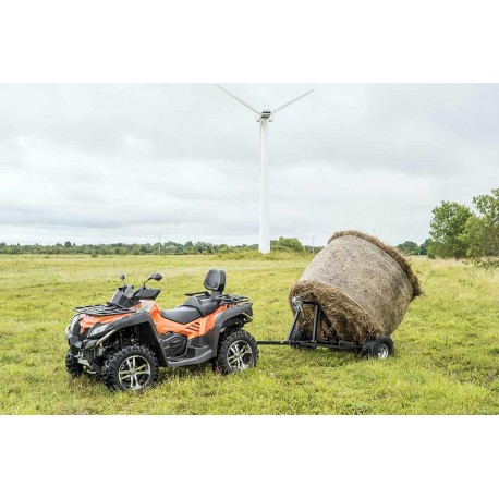 RIMORCHIO PER BALLE DI FIENO PER QUAD E UTV