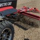 RASTRELLO A SCARICO LATERALE CONTINUO DETTO RANGHINATORE ORIZZONTALE PER QUAD E UTV