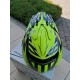 CASCO CROSS AIROH JUMPER ASSAULT GIALLO FLUO LUCIDO