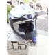 CASCO MOTO CROSS AIROH RUNNER SPARTAN BLU