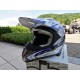 CASCO MOTO CROSS AIROH RUNNER SPARTAN BLU