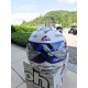 CASCO MOTO CROSS AIROH RUNNER SPARTAN BLU