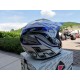 CASCO MOTO CROSS AIROH RUNNER SPARTAN BLU