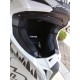 CASCO CROSS ENDURO MATT BIANCO NERO OPACO