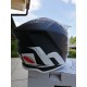 CASCO CROSS ENDURO MATT BIANCO NERO OPACO