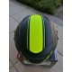 CASCO JET TWISTER CON VISIERA E OCCHIALI DA SOLE COLORE NERO GRIGIO GIALLO