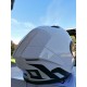 CASCO INTEGRALE MOTO AIROH BIANCO CON SCRITTA SUL RETRO