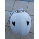 CASCO INTEGRALE MOTO AIROH BIANCO CON SCRITTA SUL RETRO