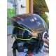 CASCO MOTO JET AIROH HELIOS NERO OPACO