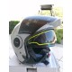 CASCO HELIOS CON DOPPIA VISIERA COLORE BIANCO