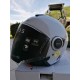 CASCO HELIOS CON DOPPIA VISIERA COLORE BIANCO