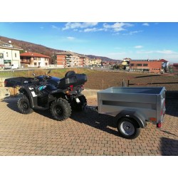 QUAD CF 450 AGRICOLO TARGA GIALLA TRATTORE CON RIMORCHIO OMOLOGATO