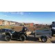 QUAD CF 450 AGRICOLO TARGA GIALLA TRATTORE CON RIMORCHIO OMOLOGATO